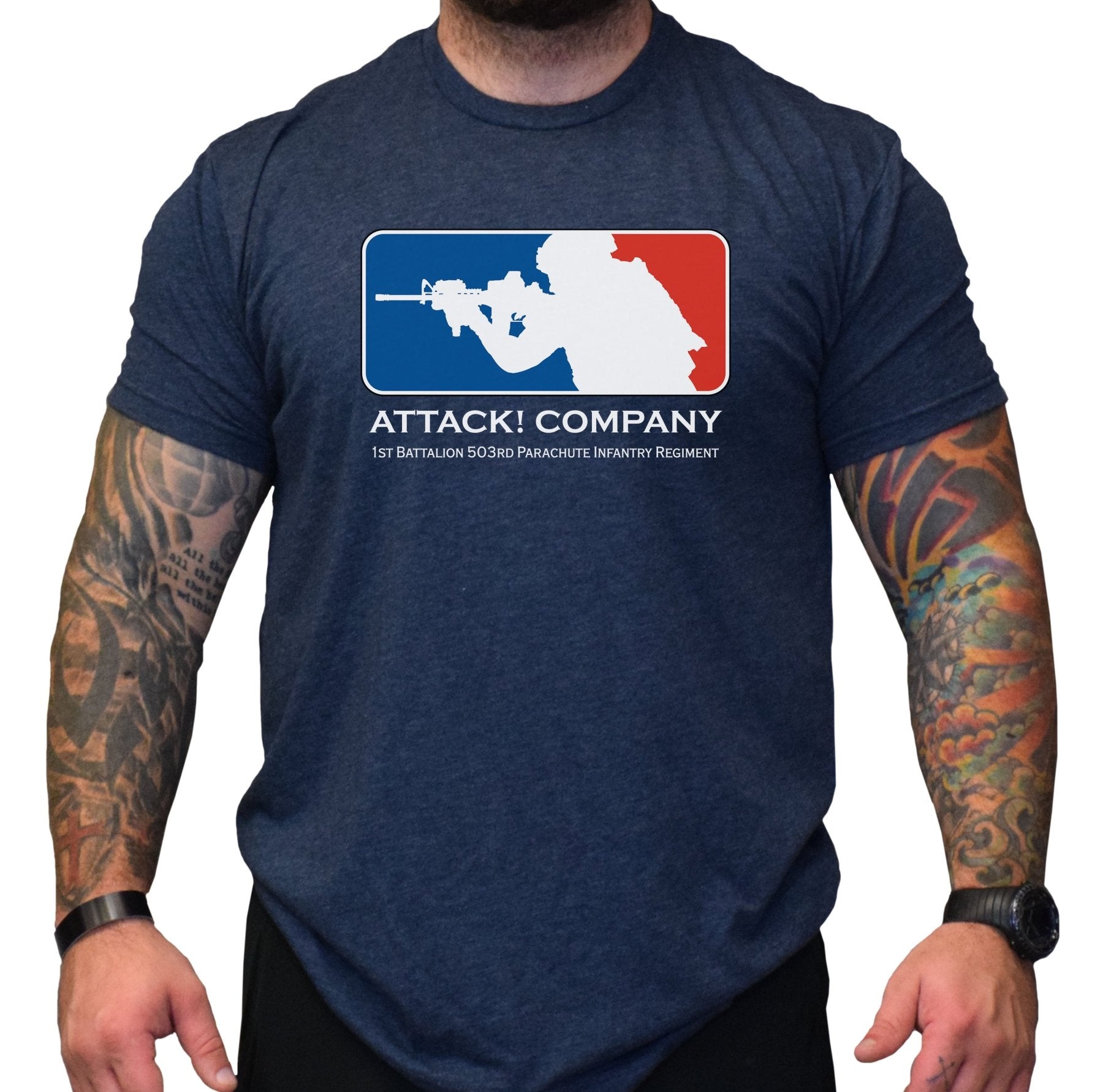 Attack! Company 503rd Tee - Small - Private Shirt