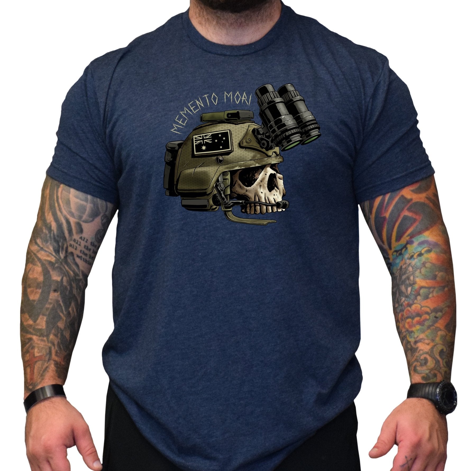 Aussie E.C.H Skull - Small - Shirt