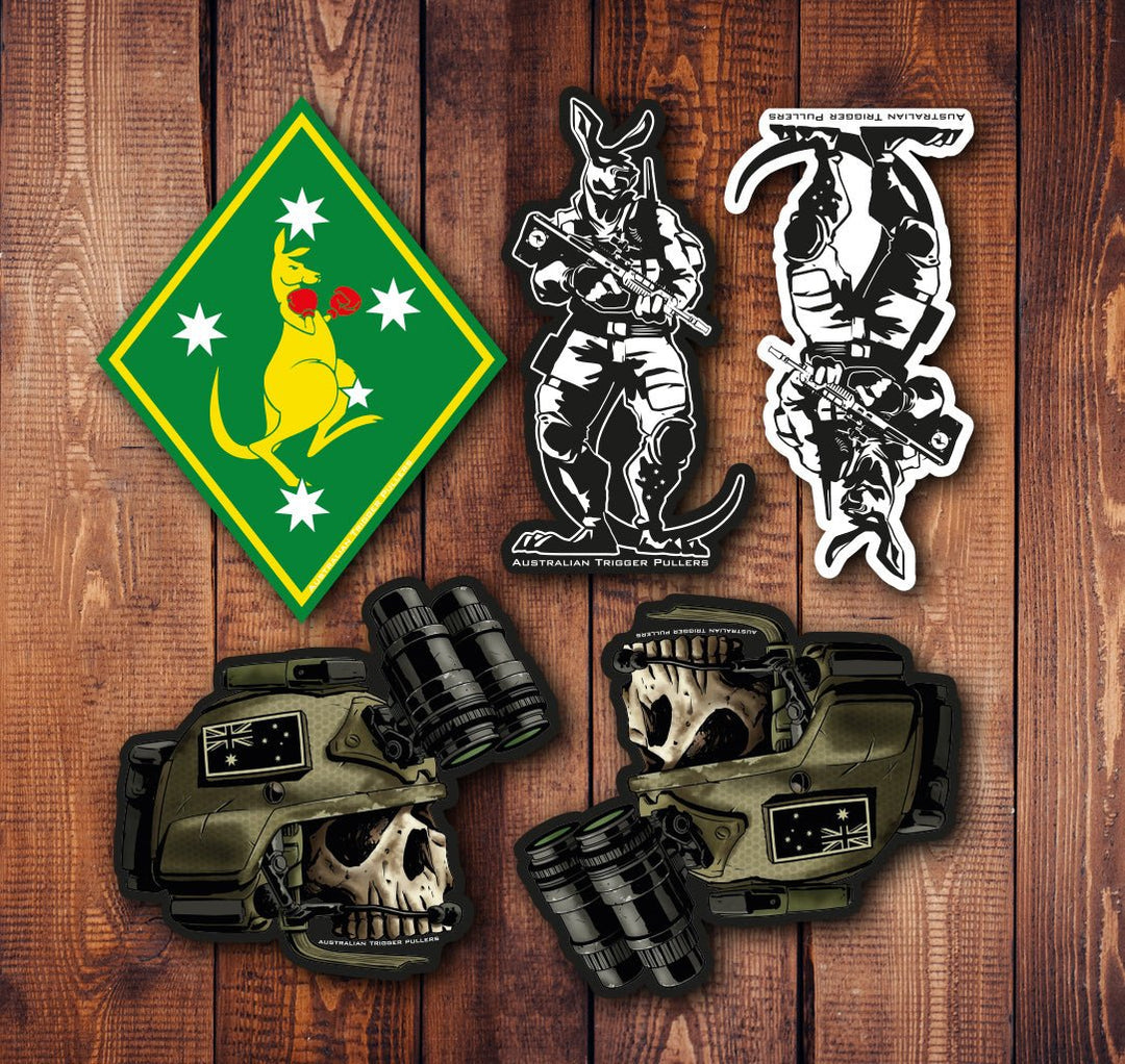 Australian Performance Sticker Australian Sticker Pack – American Trigger Pullers
