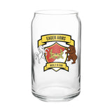 B Co 2 - 8 Cav Eager Arms Beer Can Glass Set - 16oz - Glassware