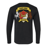 B Co 2 - 8 Cav Eager Arms Long Sleeve PT Shirt - Small - Private Long Sleeve Shirt