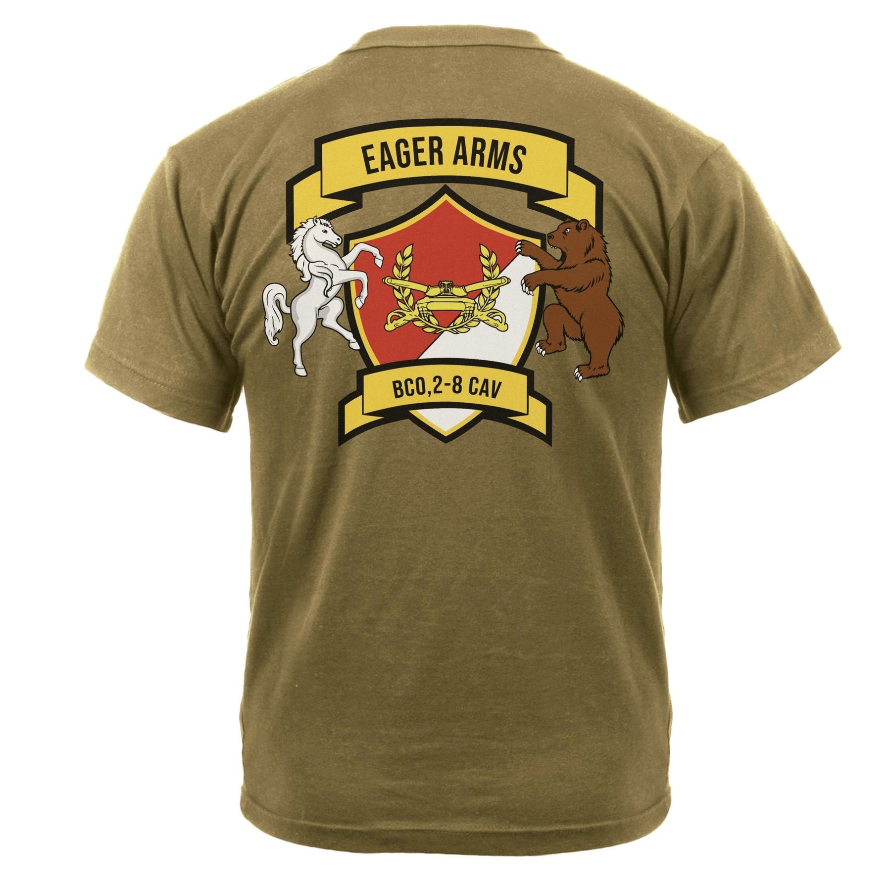 B Co 2 - 8 Cav Eager Arms Uniform Shirt - Small - Private Private Shirt