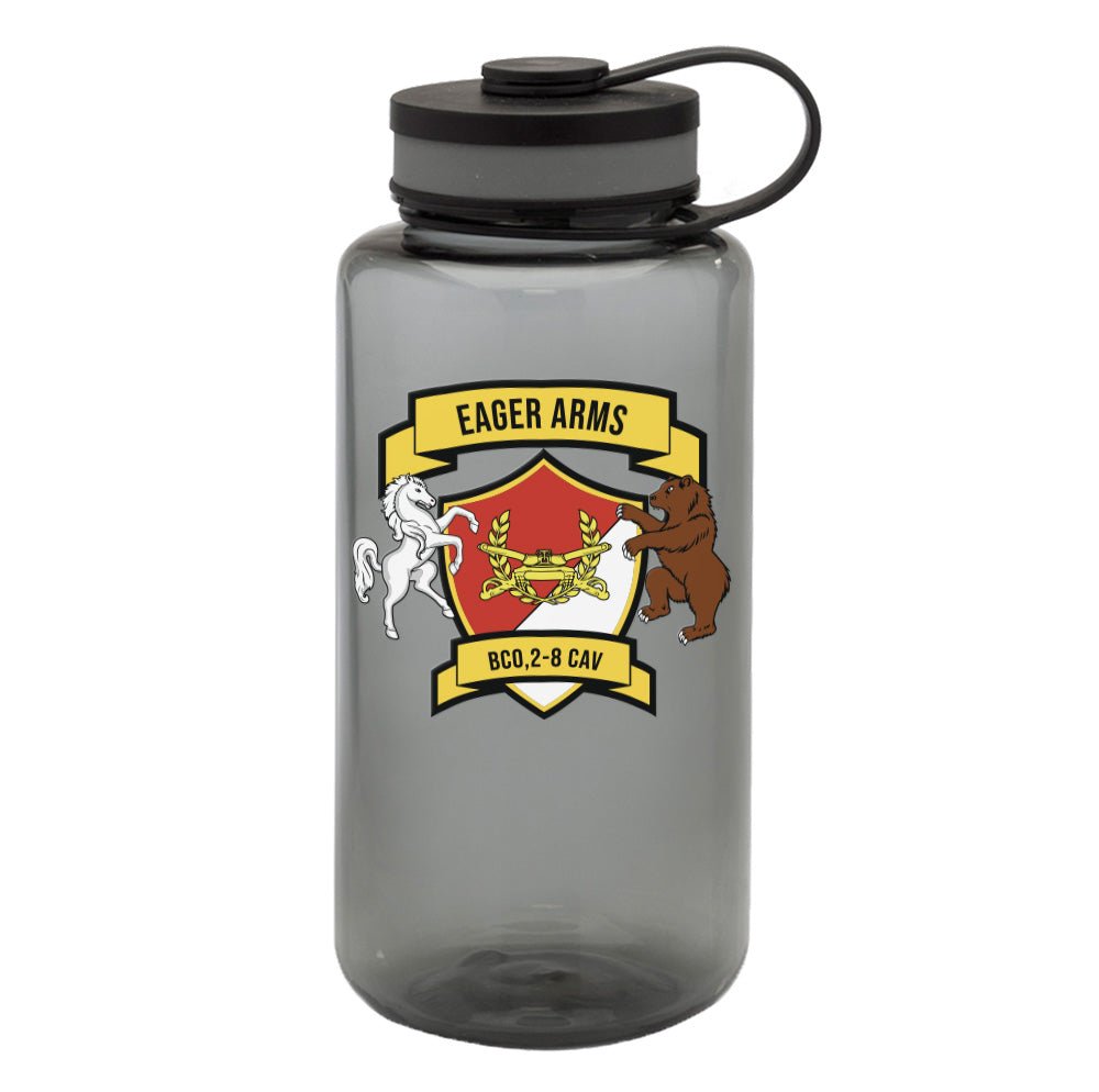 B Co 2 - 8 Cav Eager Arms Water Bottle - 38oz - Private Water Bottle