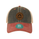 B Co Bushmaster 6 - 8 CAV Leather Patch Dad Hat - OSFA - Private Headwear