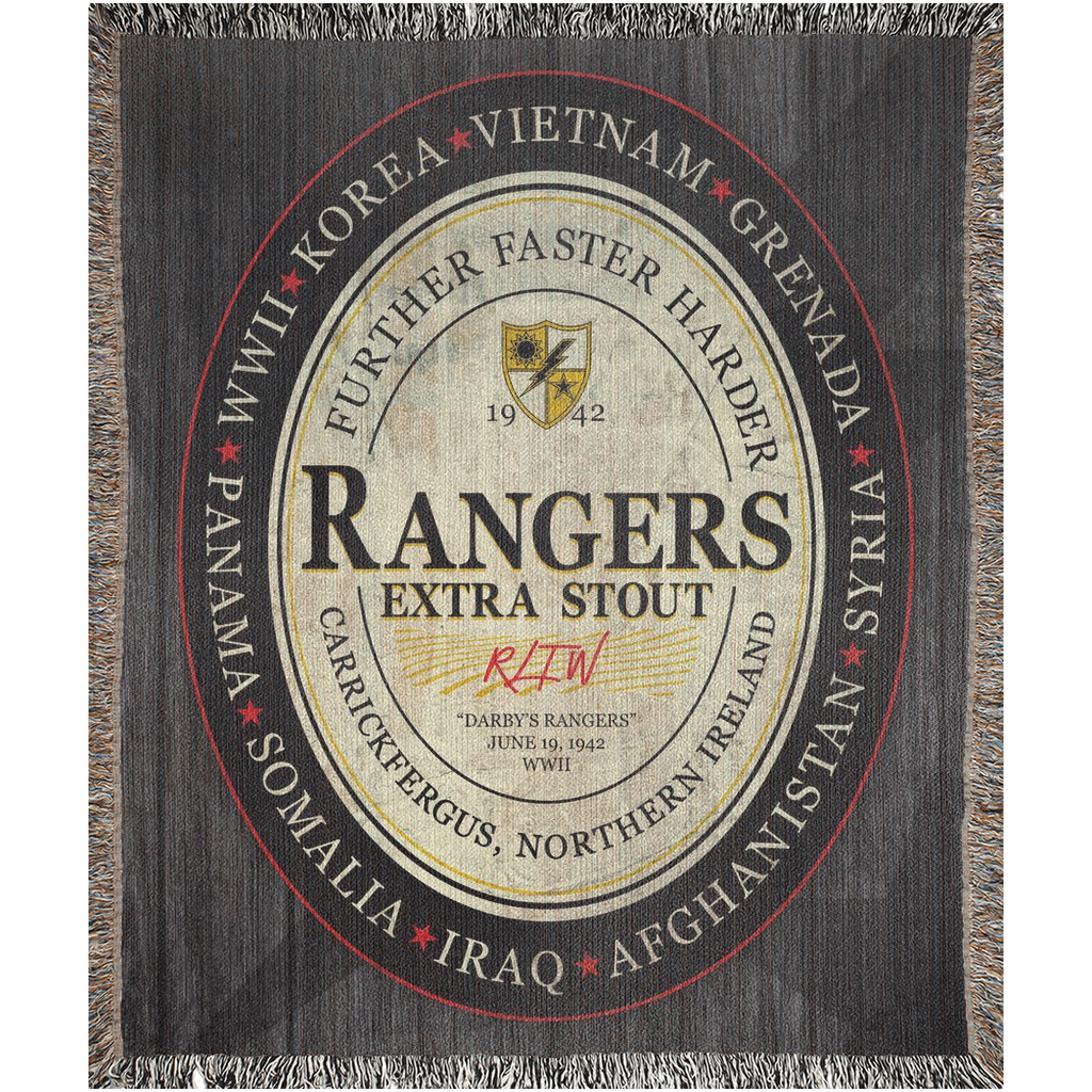 Ranger Guinness Woven Blanket