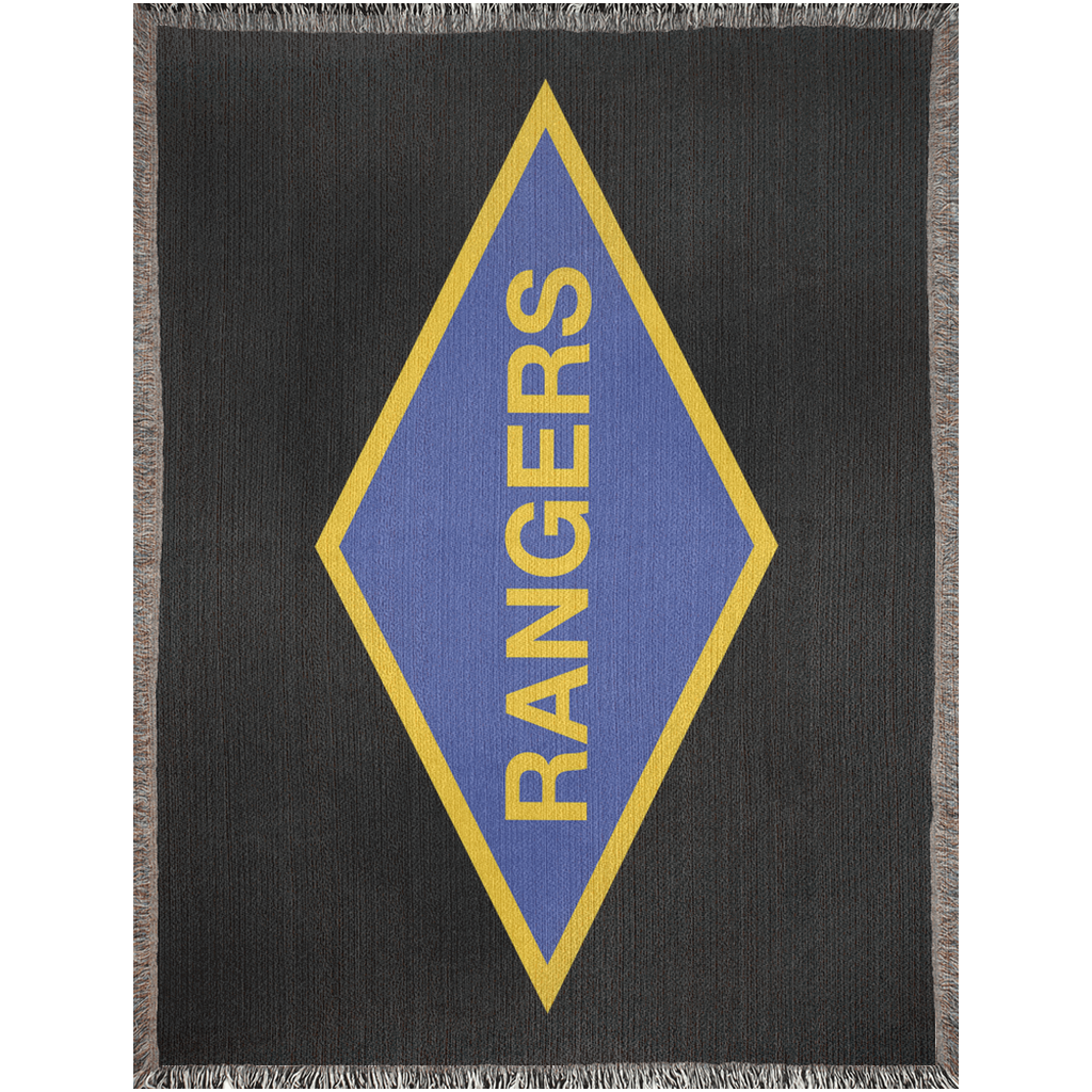 Rangers Diamond Woven Blanket