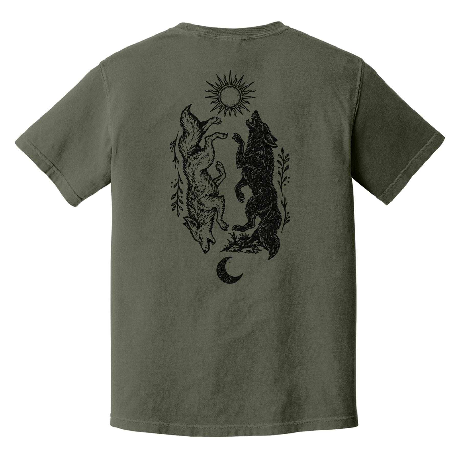 Balanced Wolves Heavyweight Tee - Small - Shirt