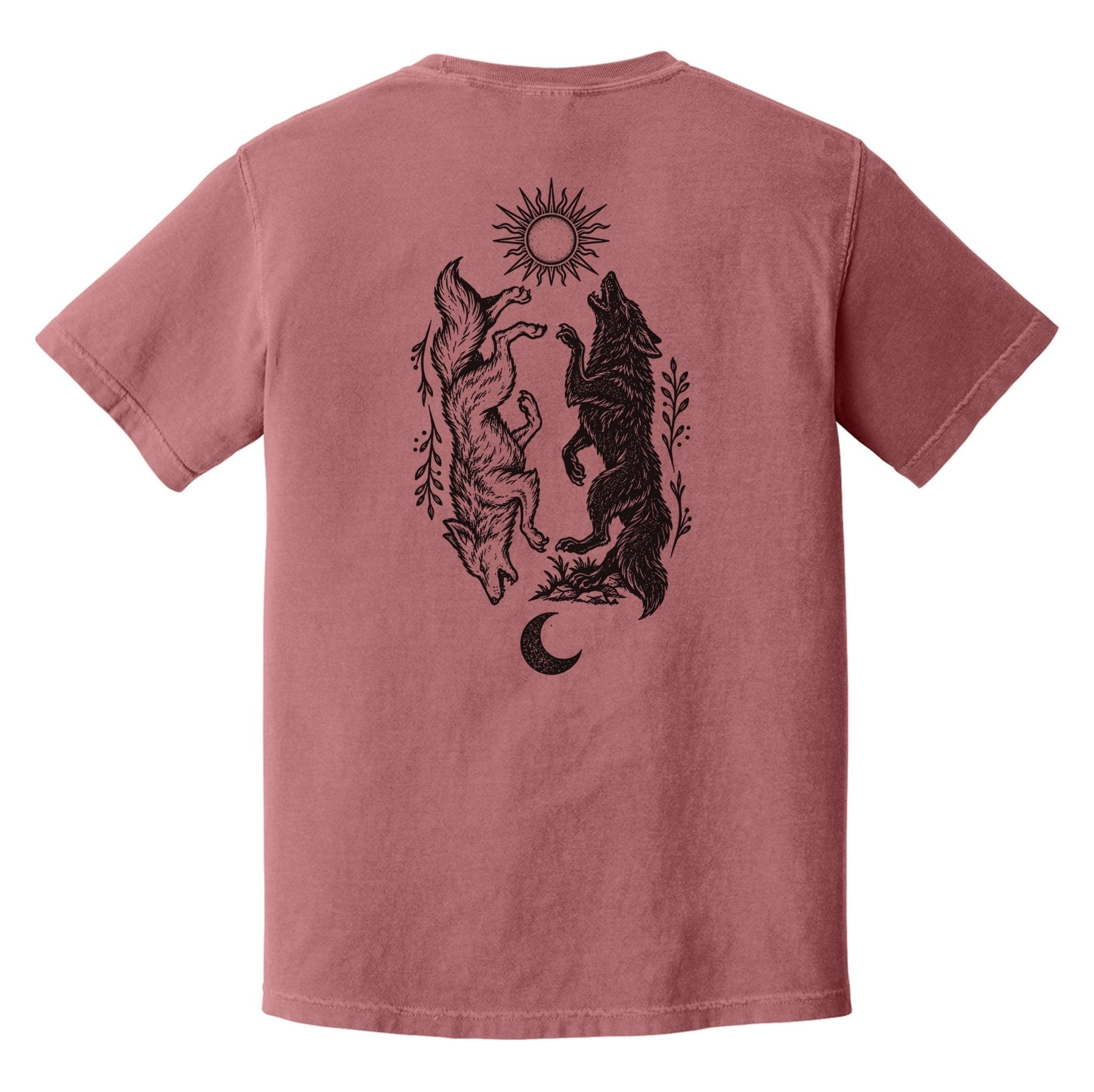 Balanced Wolves Heavyweight Tee - Small - Shirt