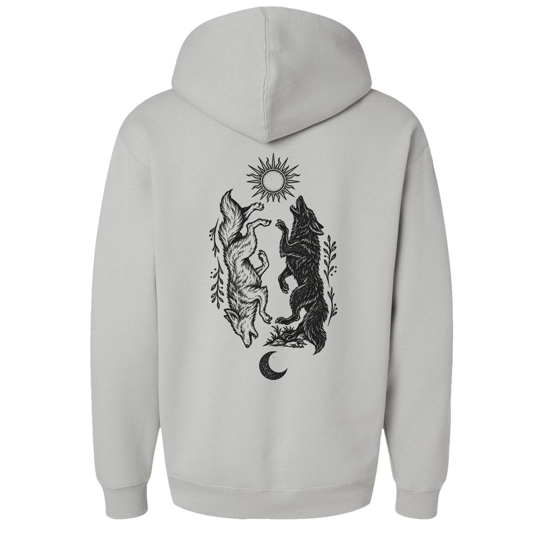 Balanced Wolves Hoodie - Small - Hoodie