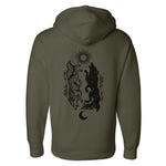 Balanced Wolves Hoodie - Small - Hoodie