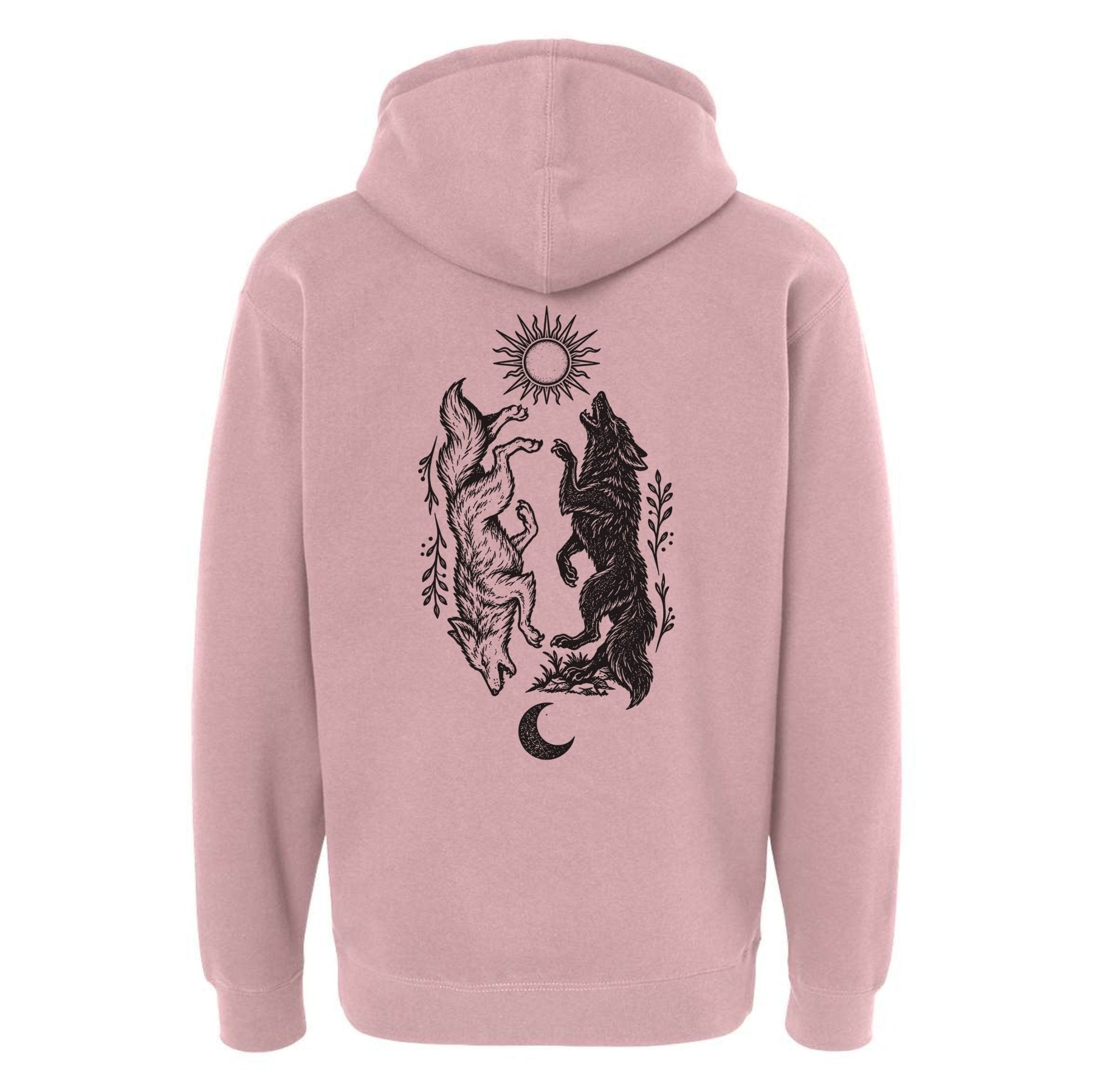 Balanced Wolves Hoodie - Small - Hoodie