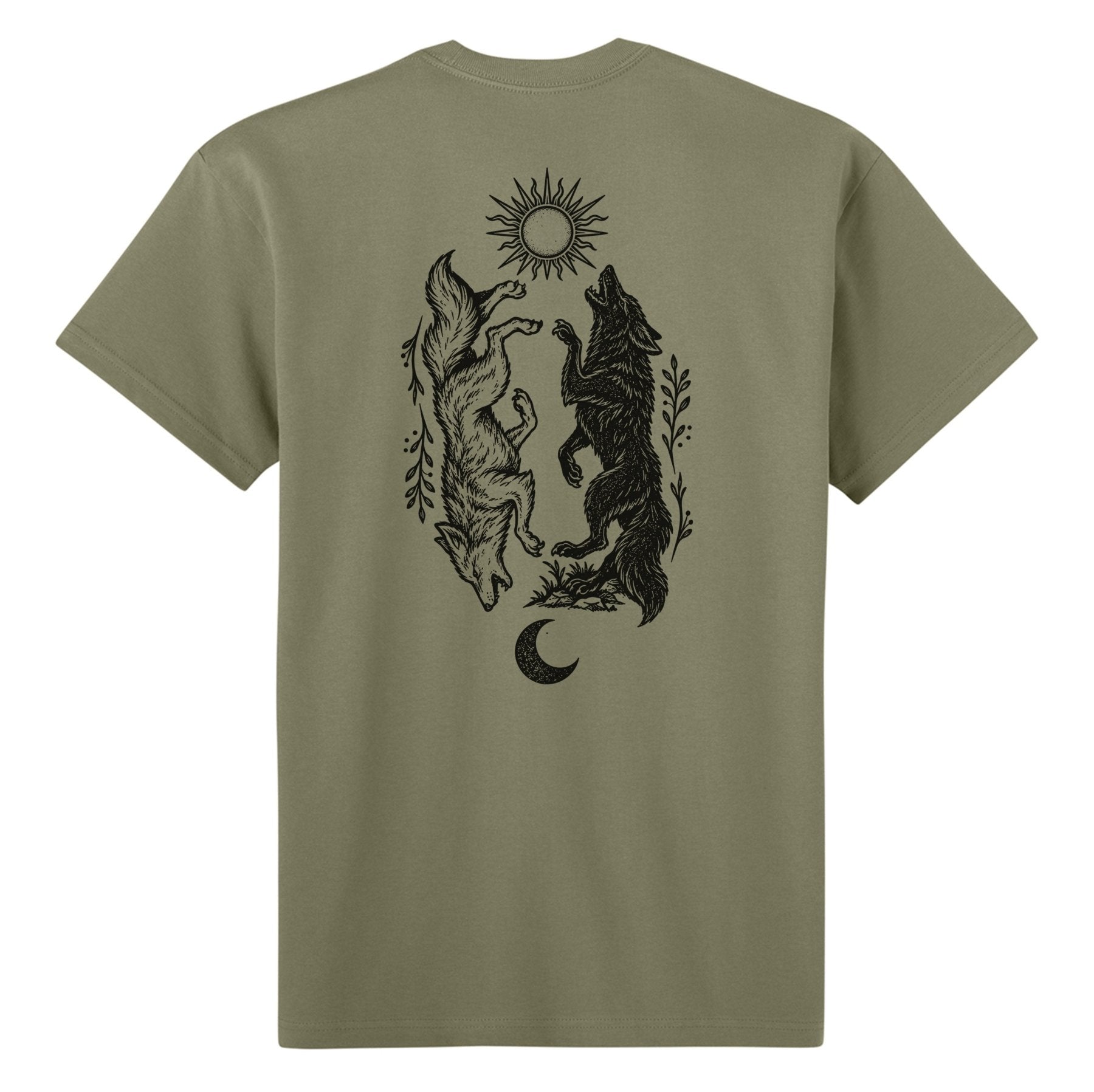 Balanced Wolves Oversize Tee - Small - Shirt