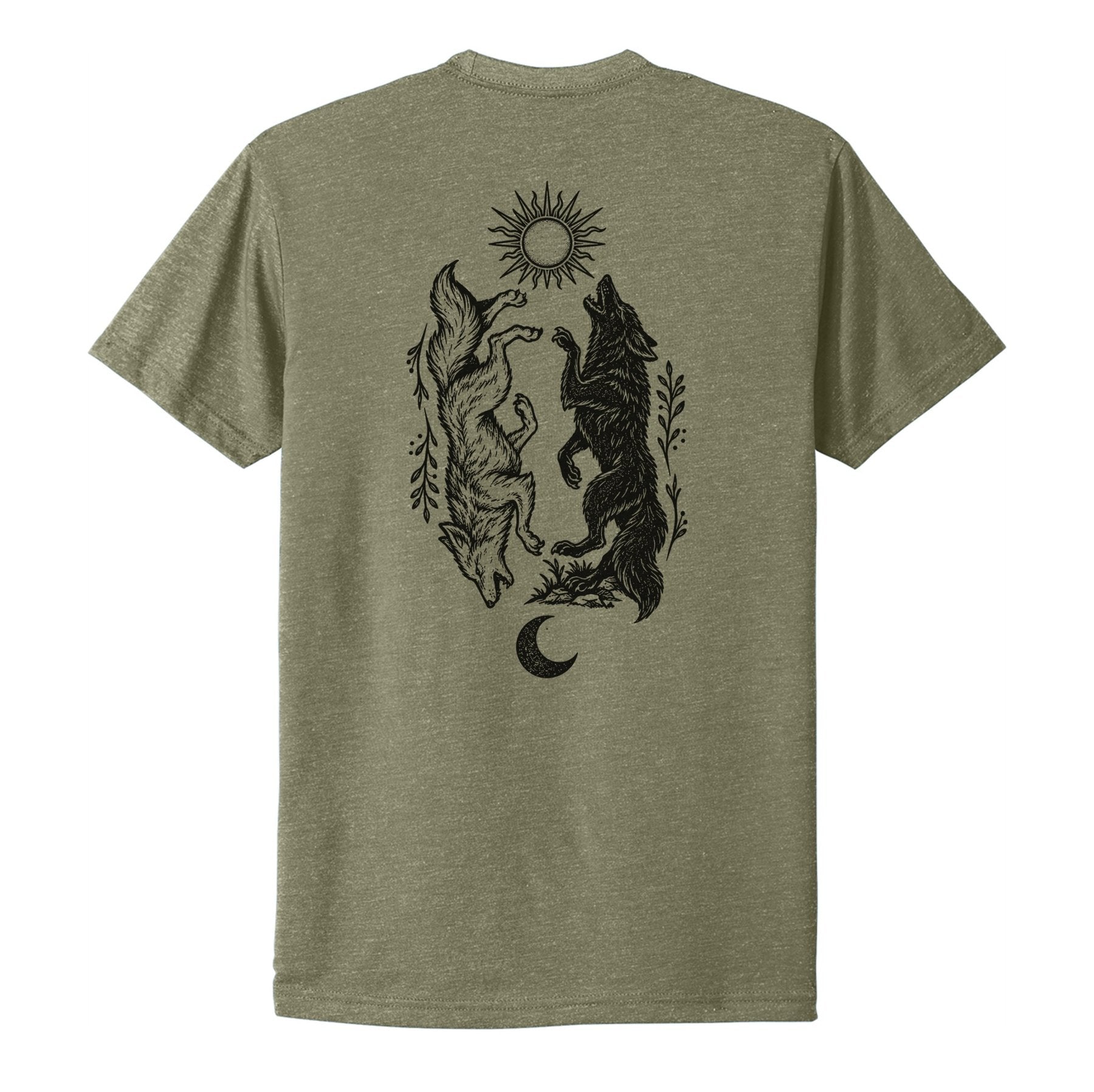 Balanced Wolves Tee - Small - Shirt
