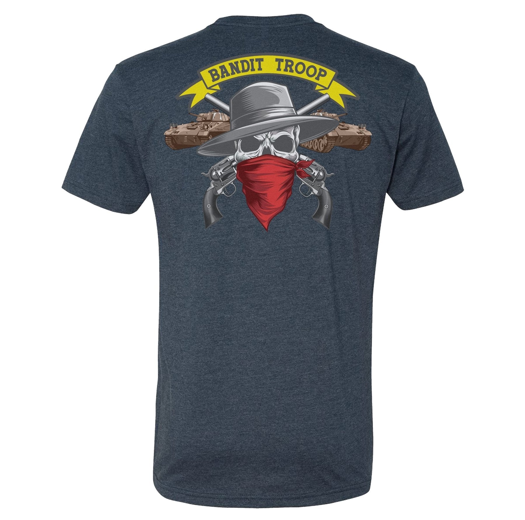 Bandit Troop 6 - 9 Cav PT T-Shirt - Small - Private Shirt