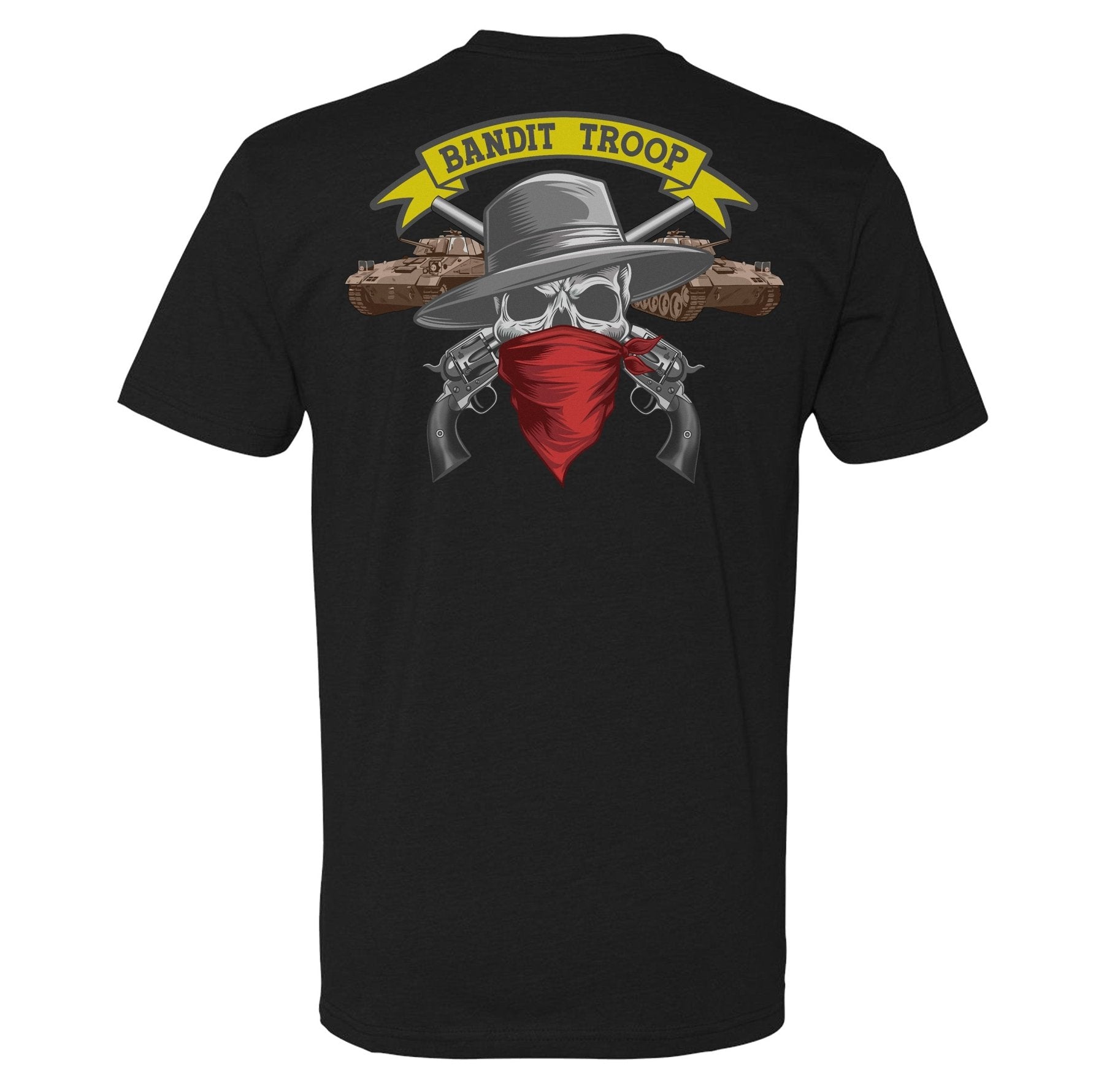 Bandit Troop 6 - 9 Cav PT T-Shirt - Small - Private Shirt