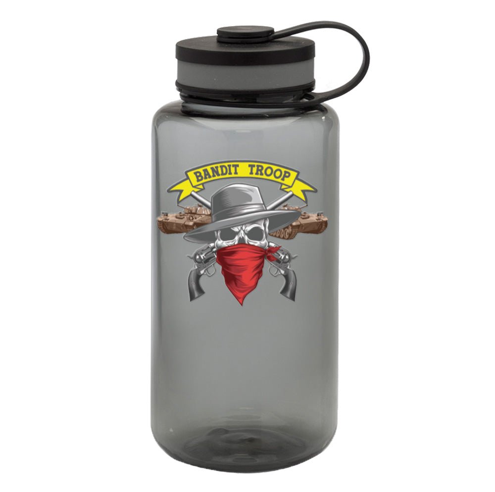 Bandit Troop 6 - 9 Cav Water Bottle - 38oz - Private Water Bottle