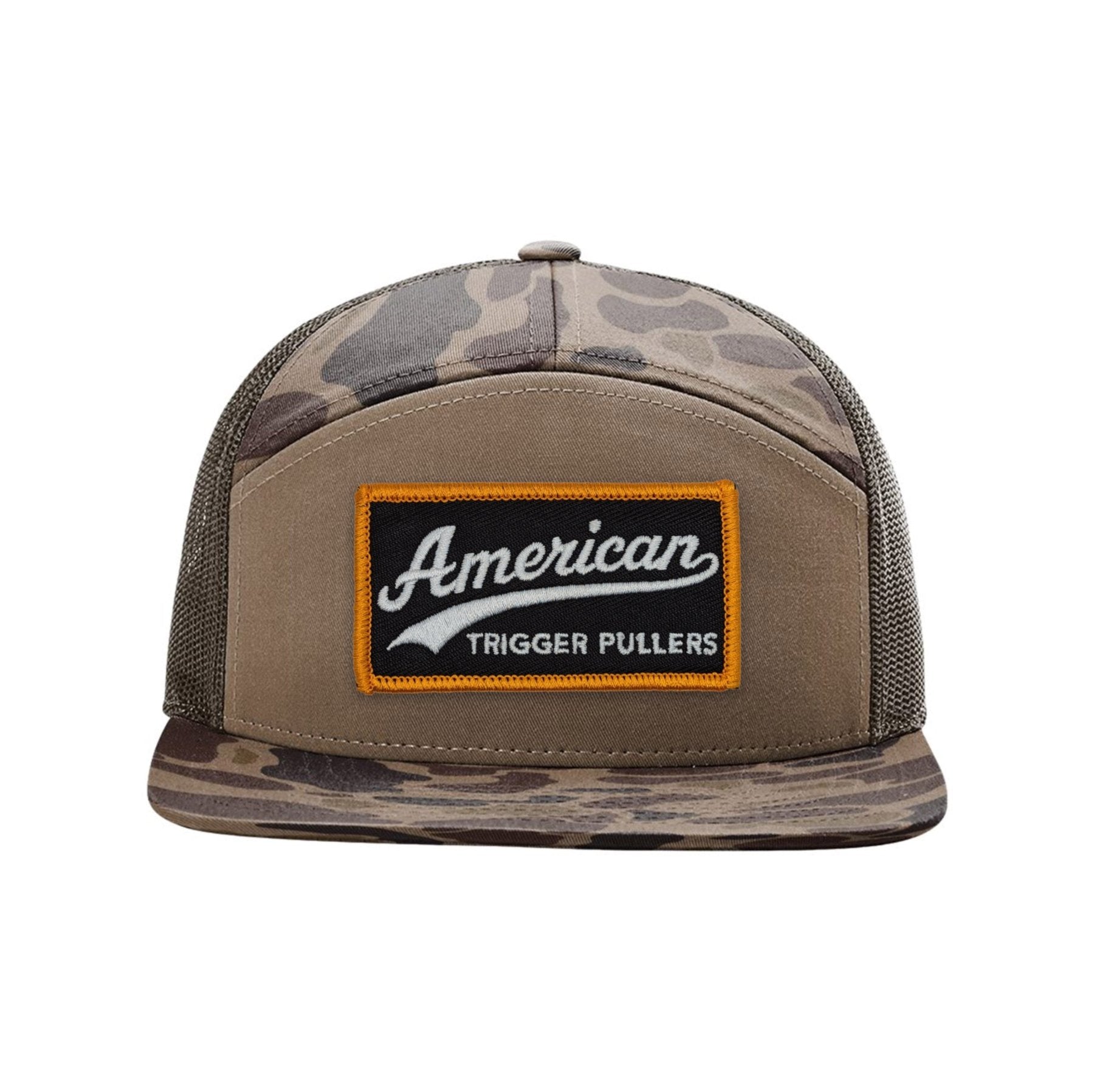 Baseball Patch Seven Panel Hat - OSFA - Hat