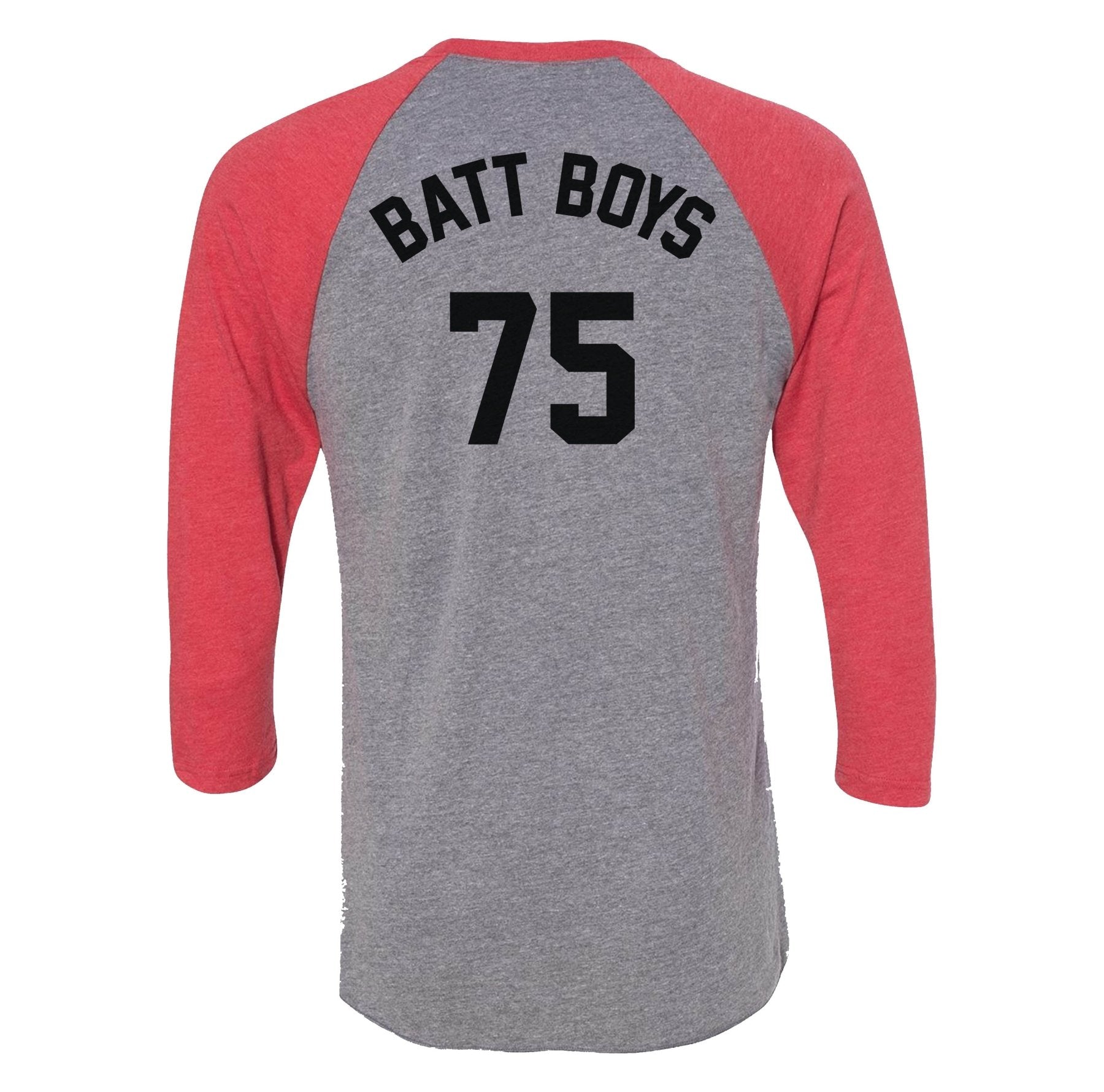 Batt Boys Raglan 3/4 Sleeve Shirt - Small - Shirt