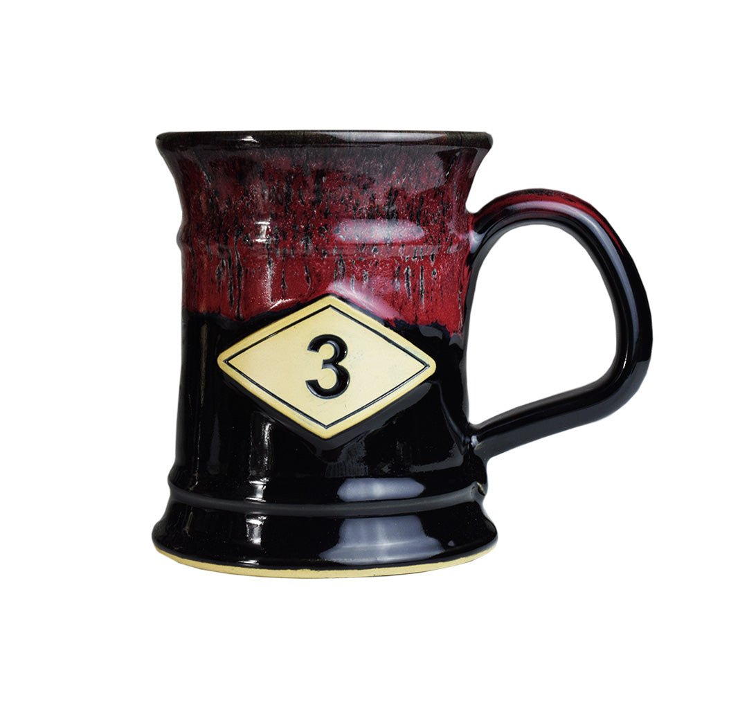 Batt Diamond Tankards - 20oz - Pottery Mug