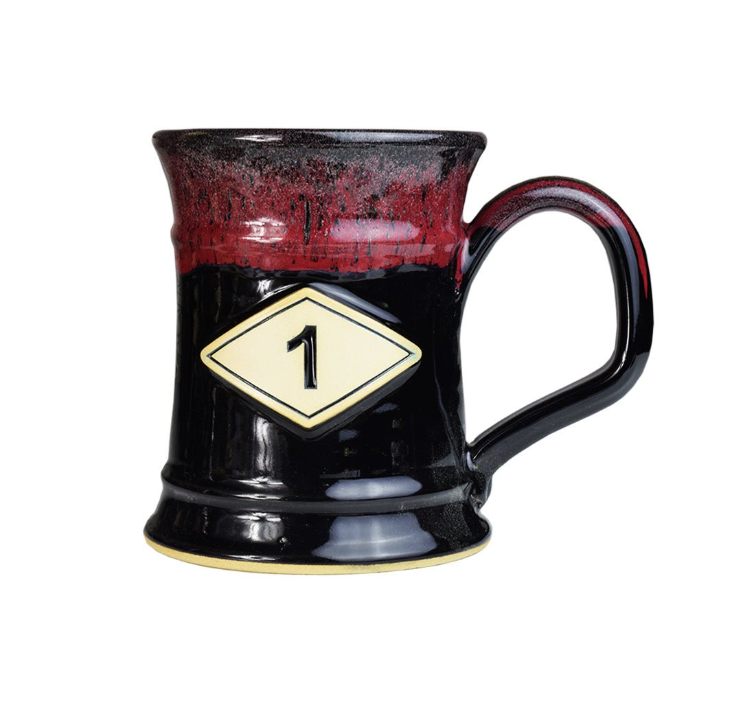 Batt Diamond Tankards - 20oz - Pottery Mug