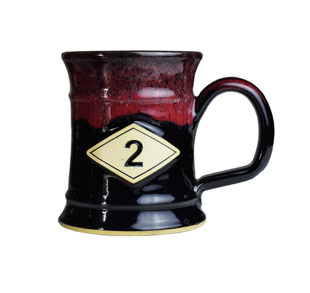 Batt Diamond Tankards - 20oz - Pottery Mug