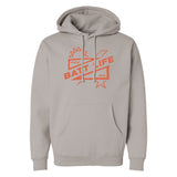 Batt Life Chest Hoodie - Small - Hoodie