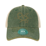 Batt Tick Marks Dad Hat - OSFA - Headwear