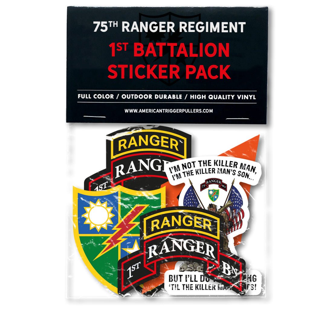 Battalion Decal/Sticker Pack - 1st Batt - Sticker Pack