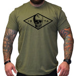 Battalion Skull Diamond 1974 - 84 - 1st Batt - Shirt