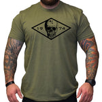 Battalion Skull Diamond 1974 - 84 - 2D Batt - Shirt