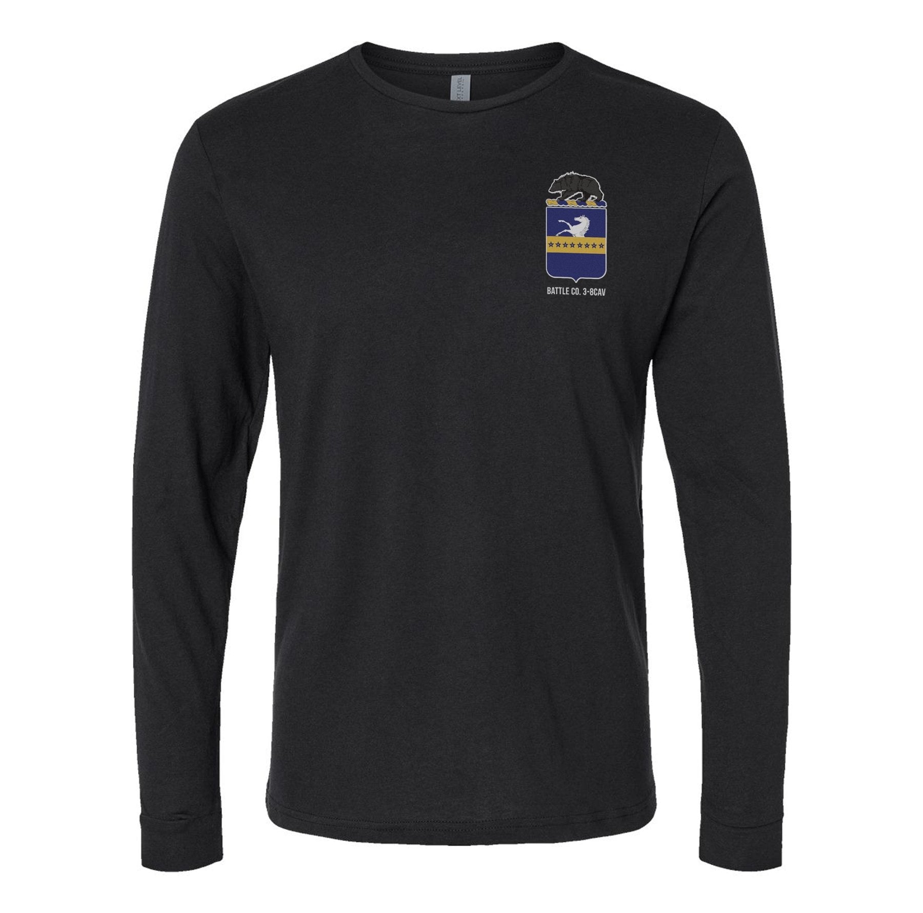 Battle Co 3 - 8CAV PT Long Sleeve - Small - Private Long Sleeve Shirt