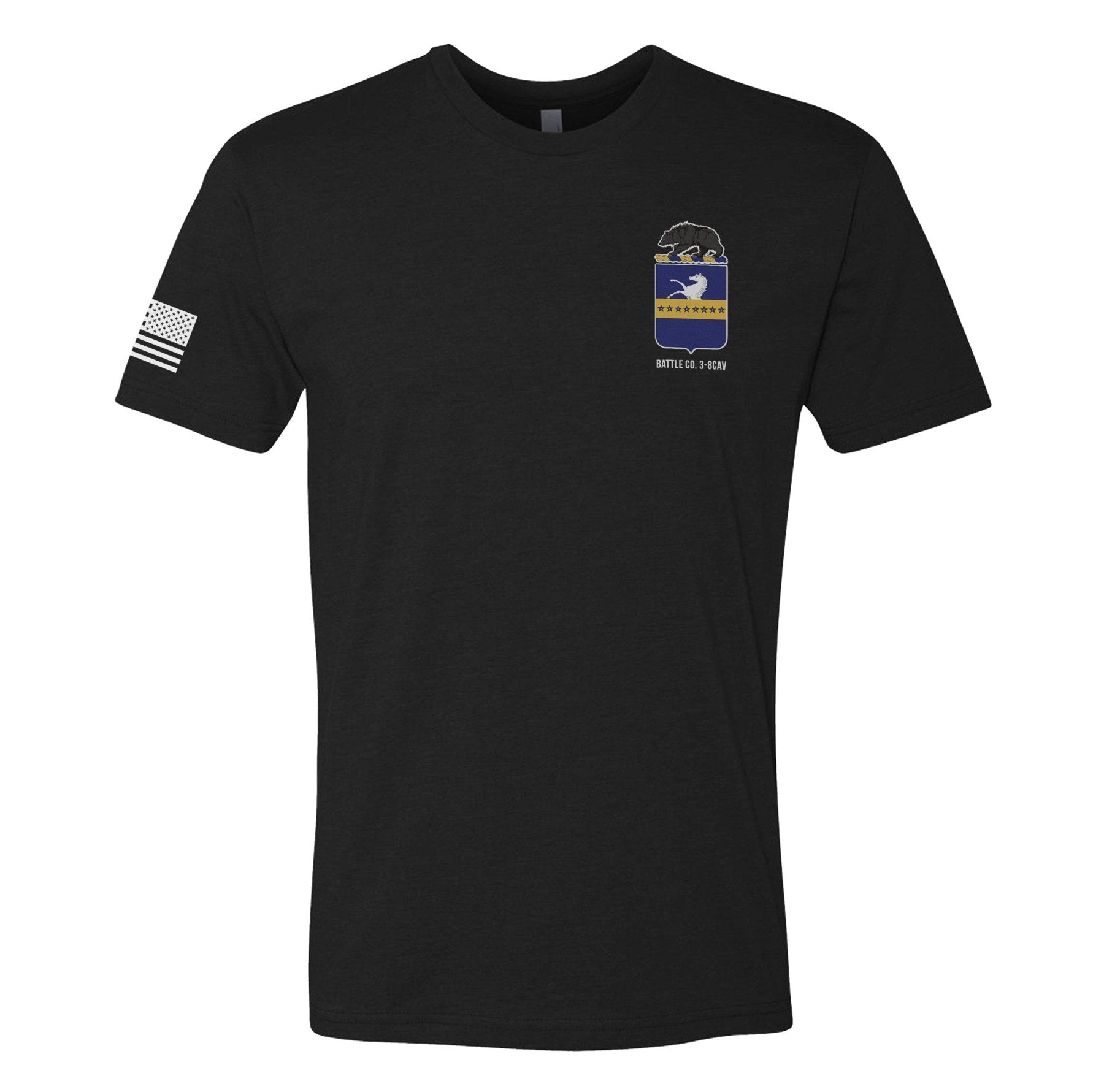 Battle Co 3 - 8CAV PT Shirt - Small - Private Shirt