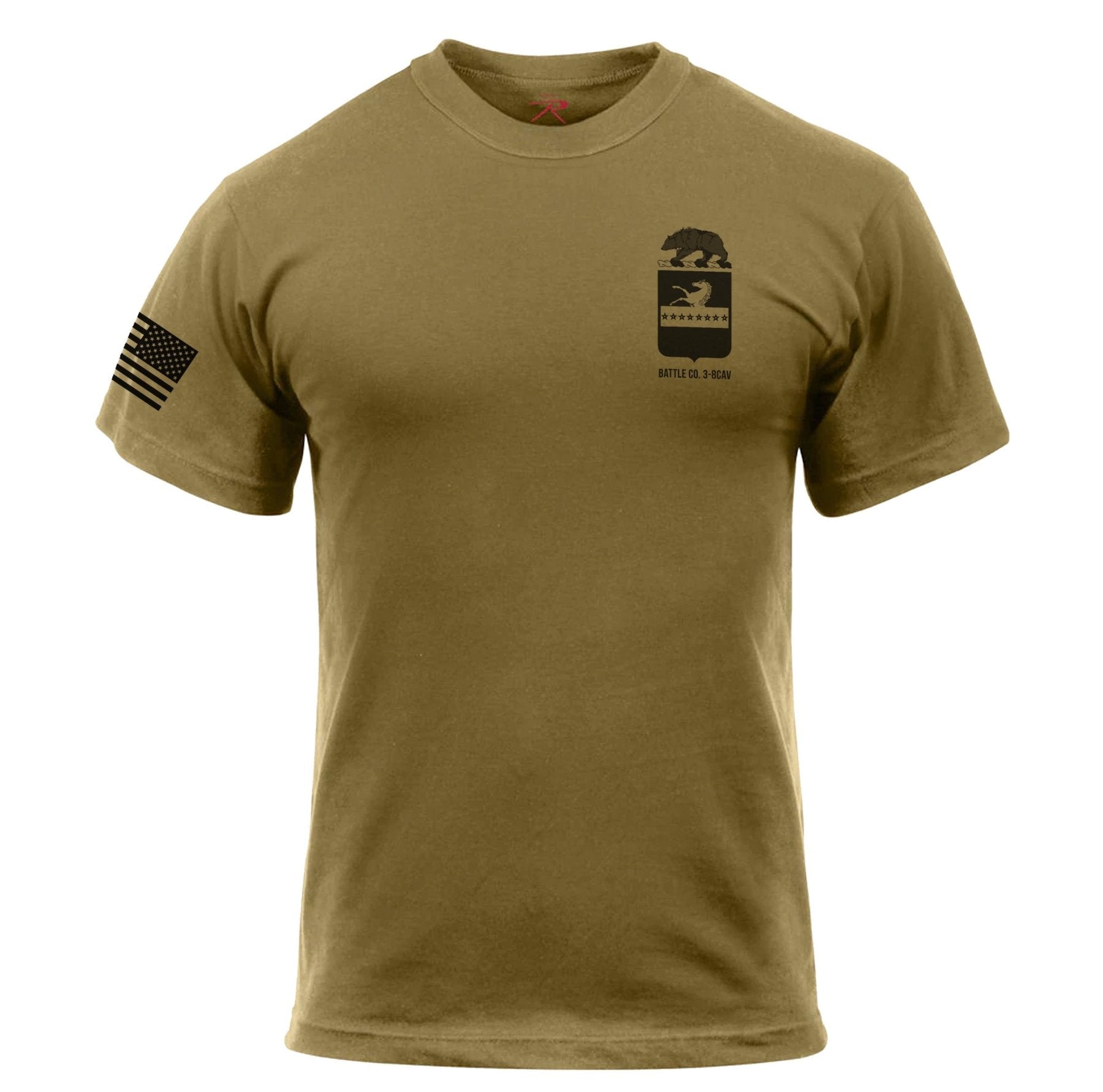 Battle Co 3 - 8CAV Uniform Shirt - Small - Private Shirt