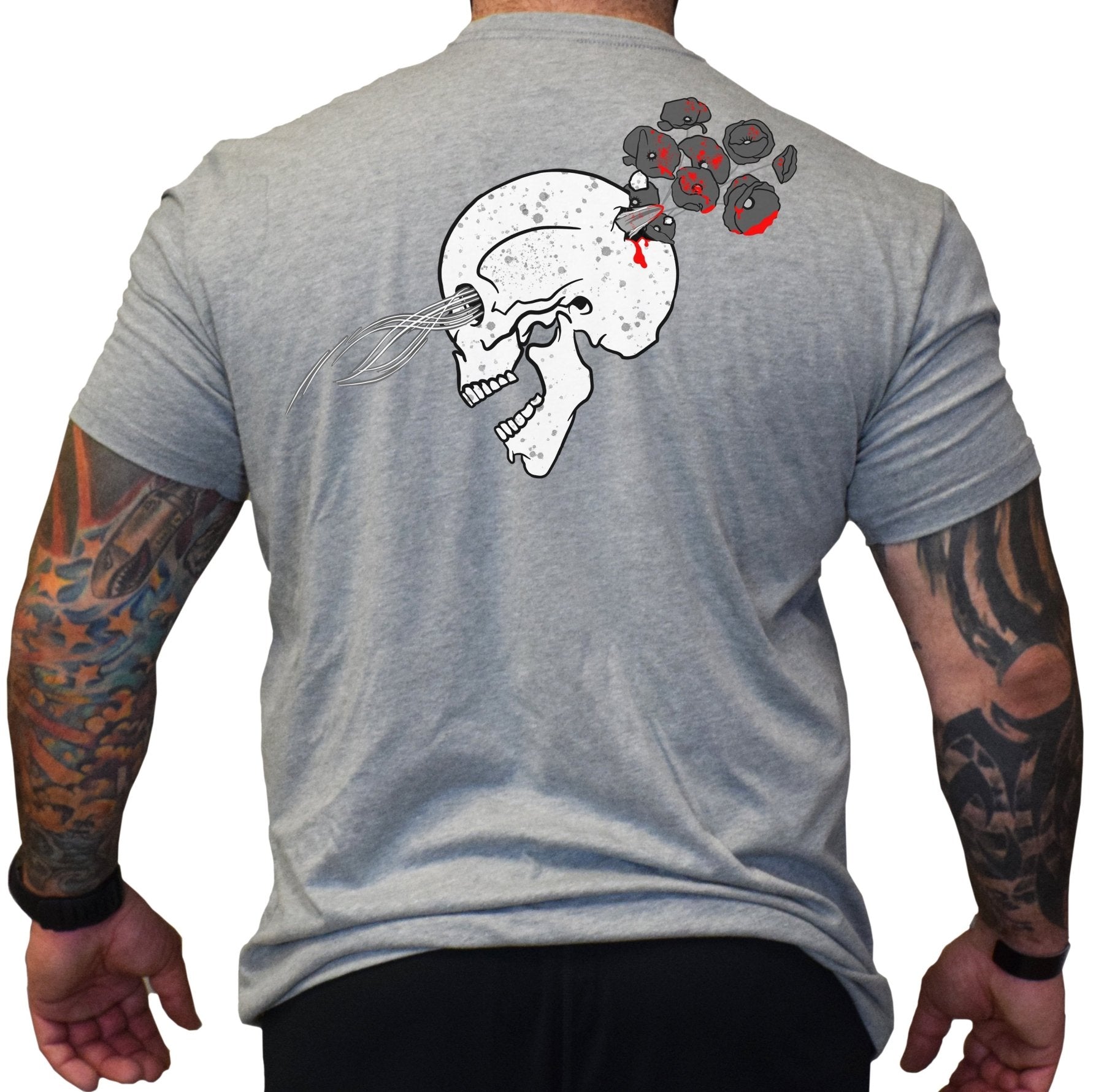 Beautiful Mist Sniper Skull - Small - Shirt