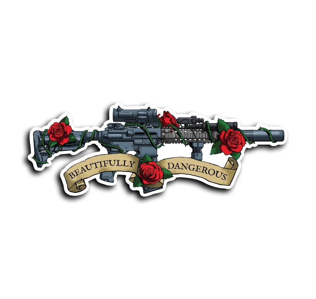 Beautifully Dangerous AR Sticker - Sticker