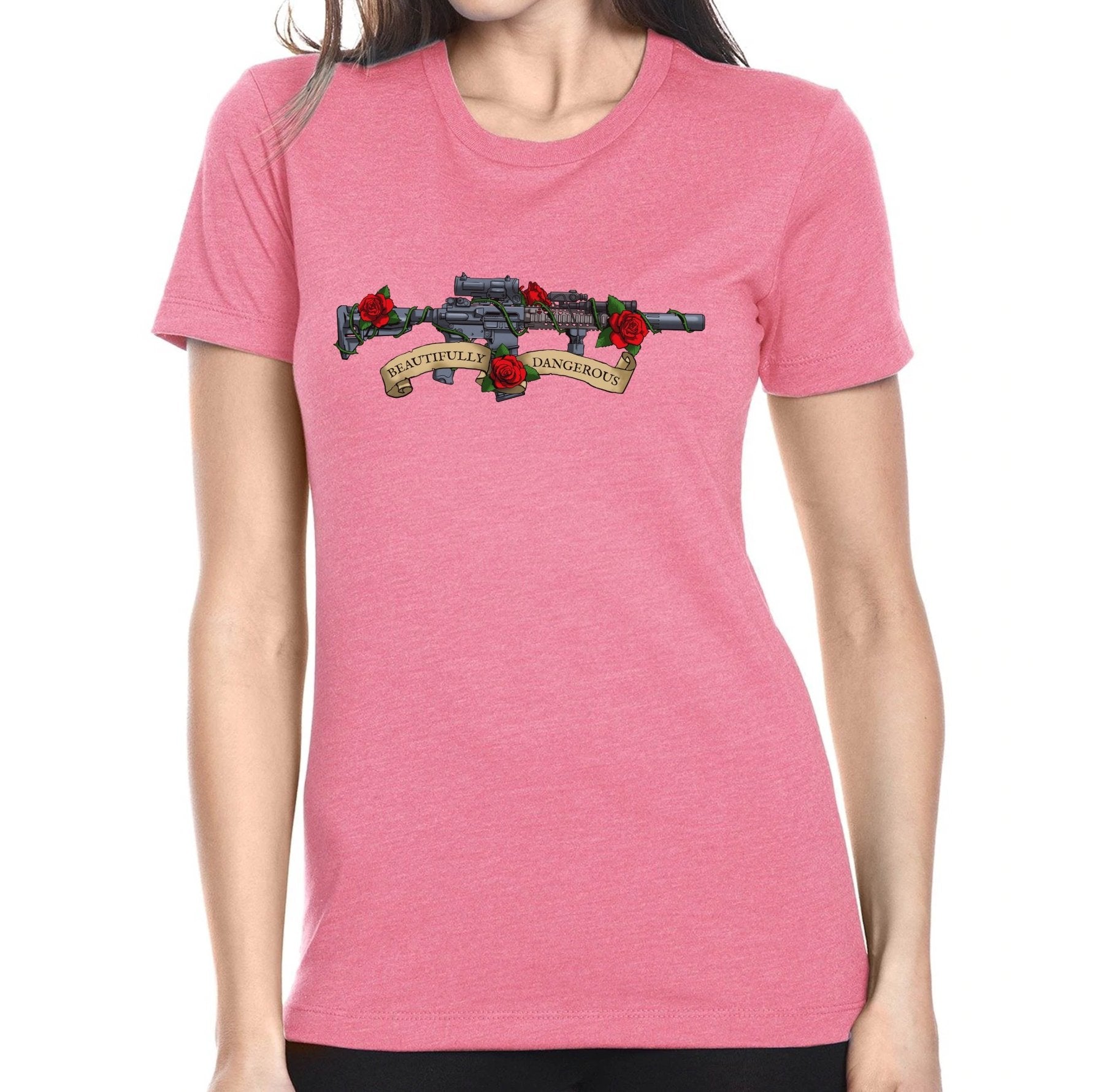 Beautifully Dangerous - Ladies Tee - Small - Shirt