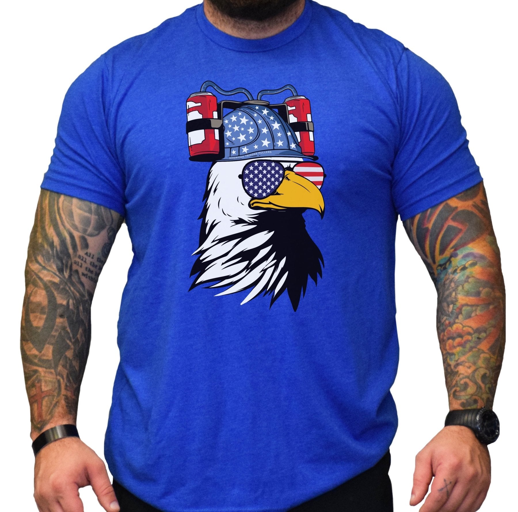 Beer Drinking Freedom Eagle - Small - Shirt