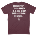 Behind Every Story Tee - Small - Shirt