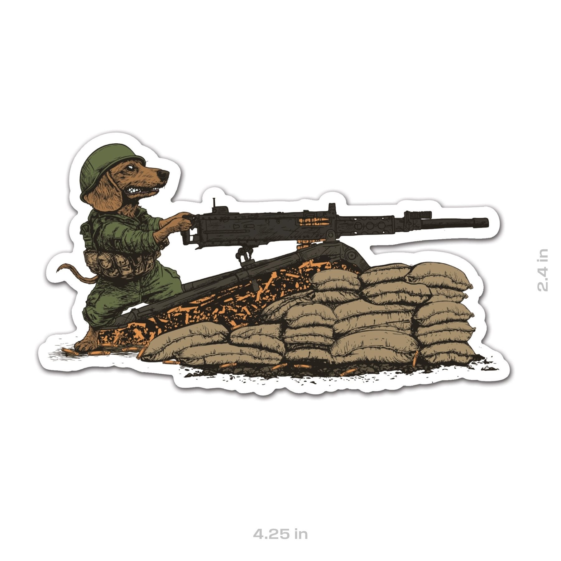 Big Guns Doxxie Sticker - 4.25" - Sticker