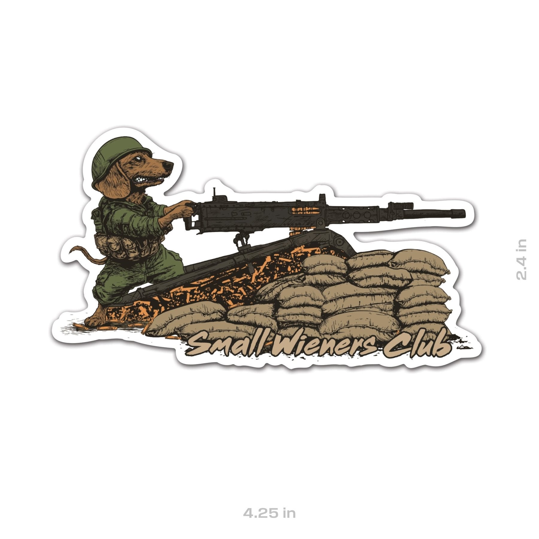 Big Guns Doxxie Sticker - 4.25" - Sticker