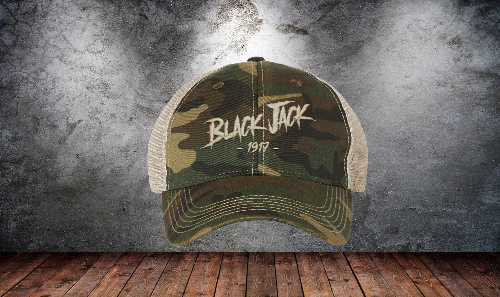 Black Jack 1917 Dad Hats - OSFA - Private Headwear