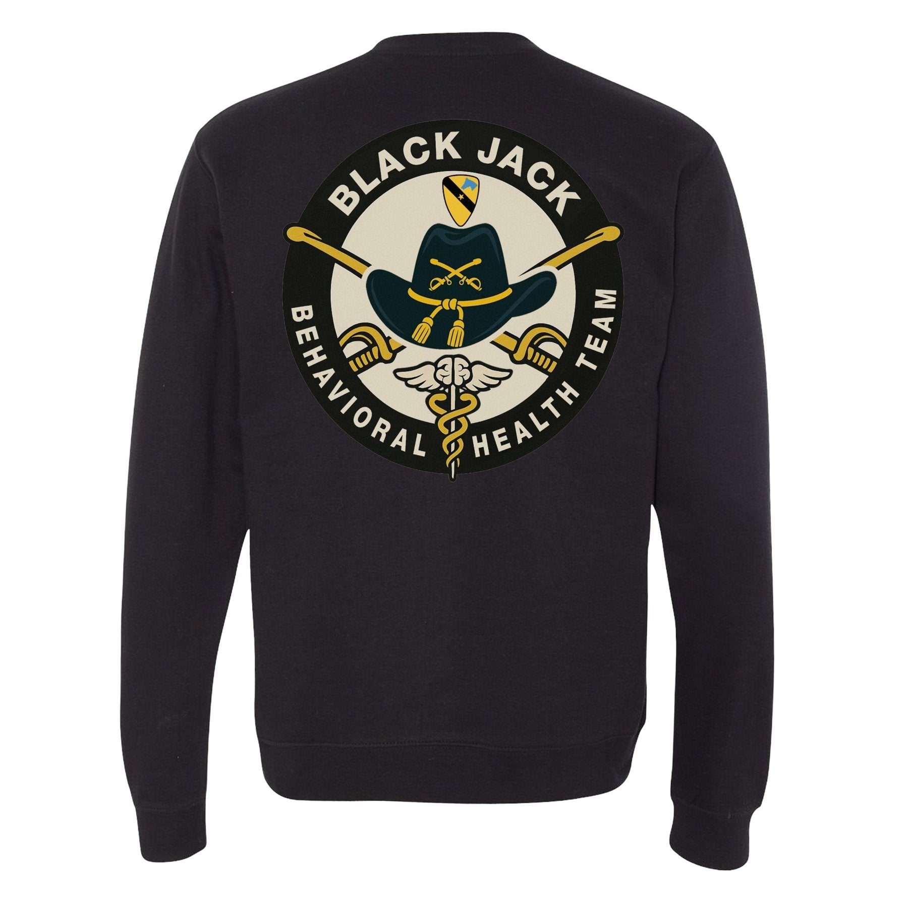 Black Jack Behavioral Heath Team Sweatshirt - Small - Private Sweatshirt