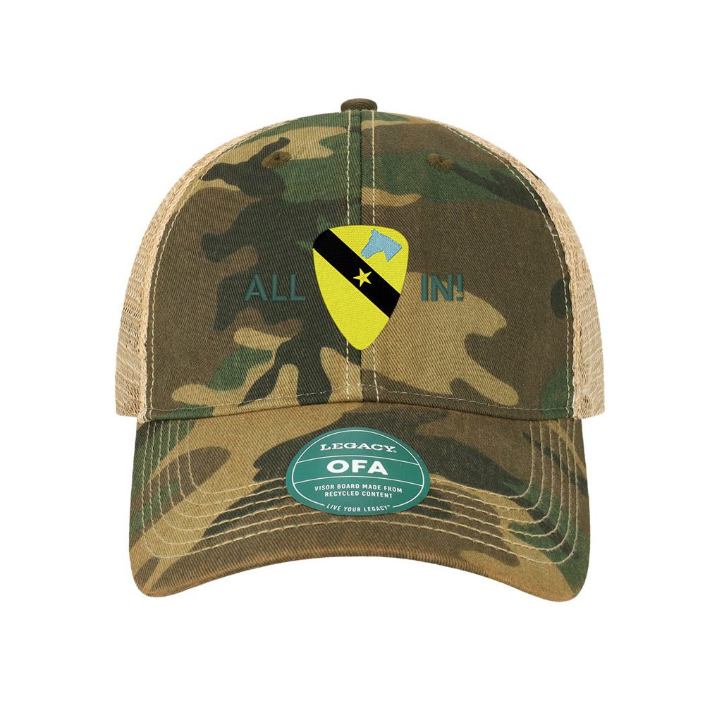 Black Jack Cav Insignia Dad Hats - OSFA - Private Headwear