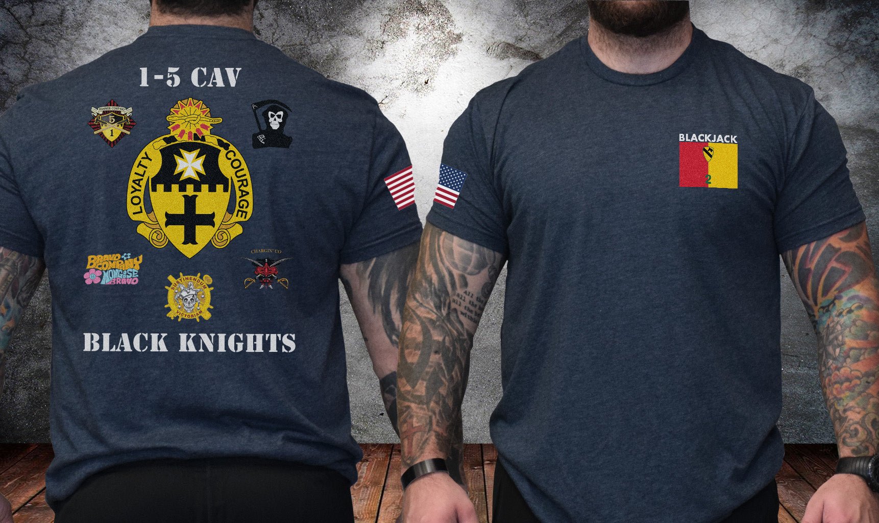 Black Knights PT Shirt - Small - Private Shirt