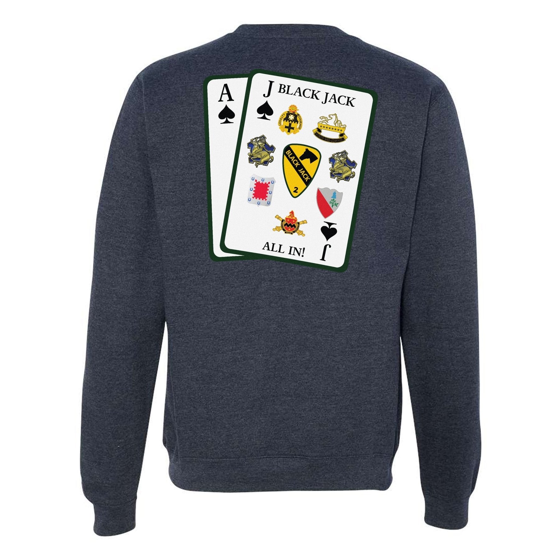 Blackjack PT Sweatshirt - Small - Private Sweatshirt