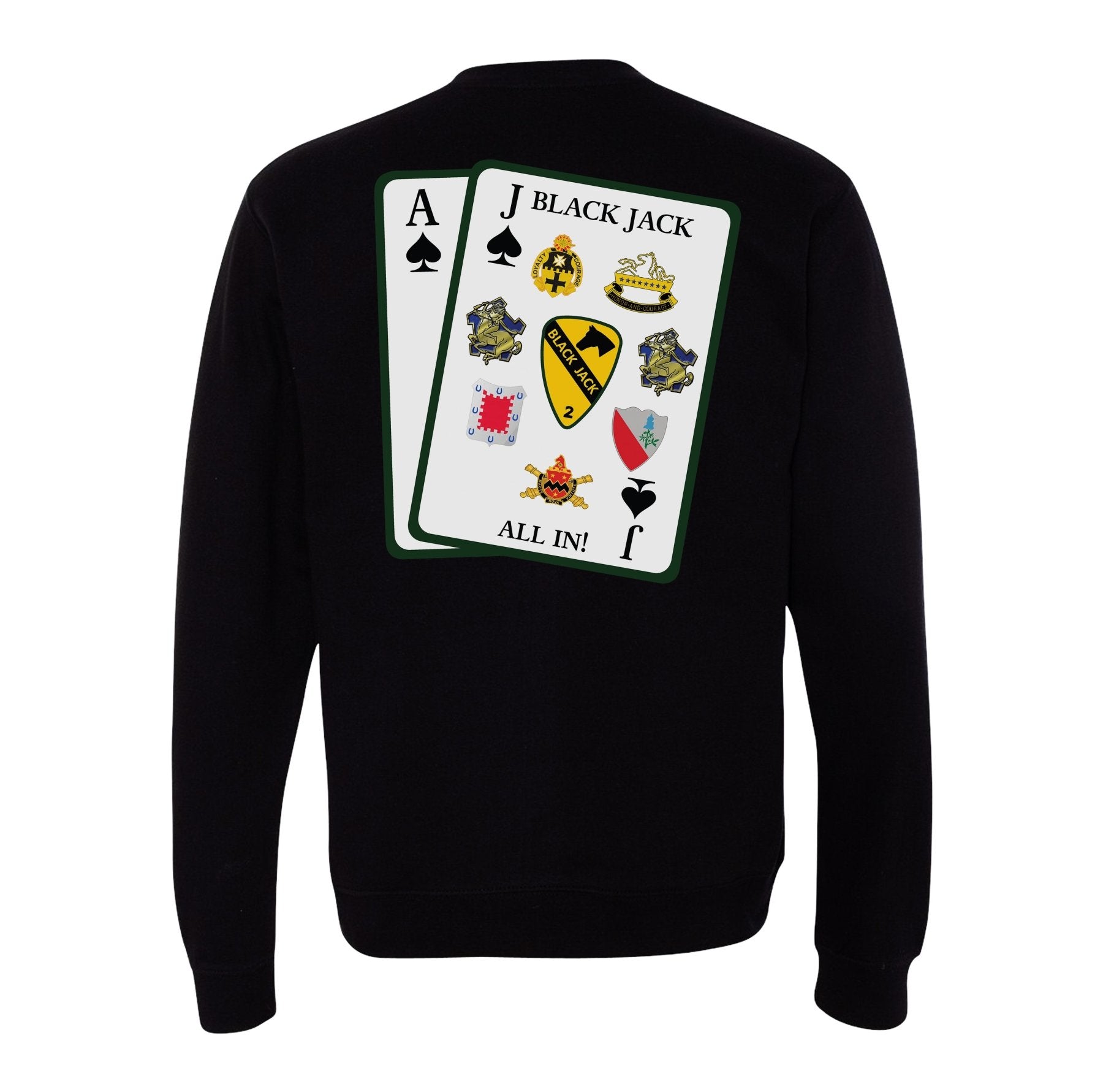 Blackjack PT Sweatshirt - Small - Private Sweatshirt