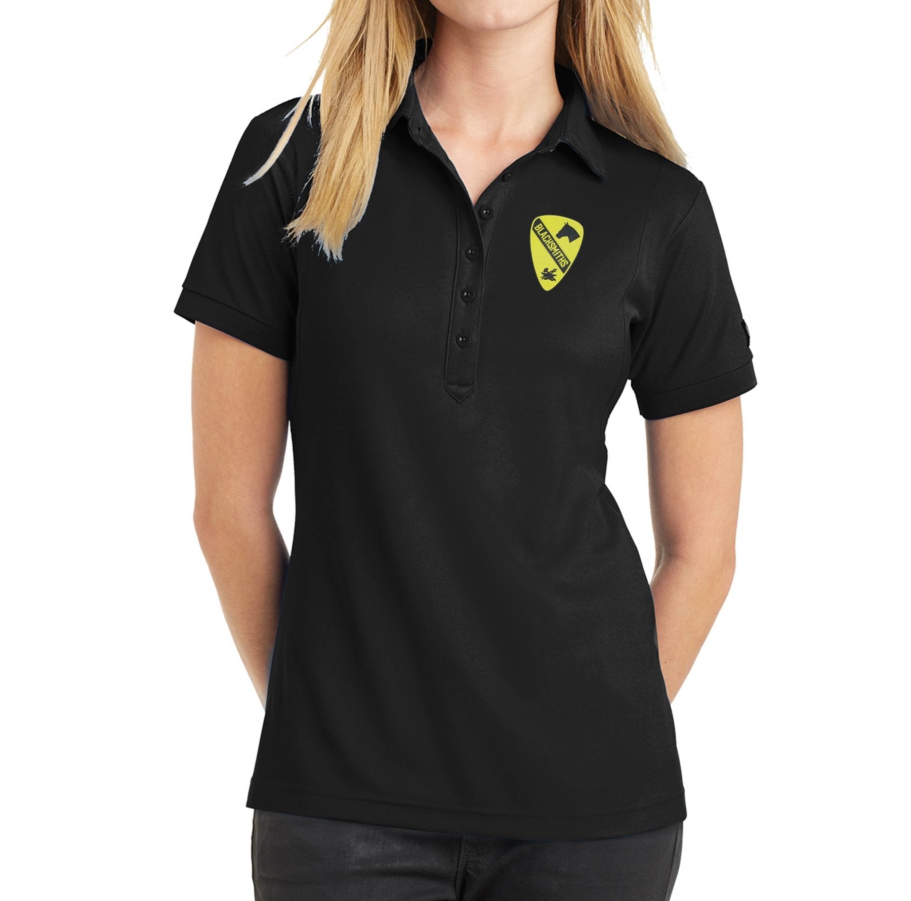 Blacksmiths Cav Embroidered Polo - Small - Private Polo