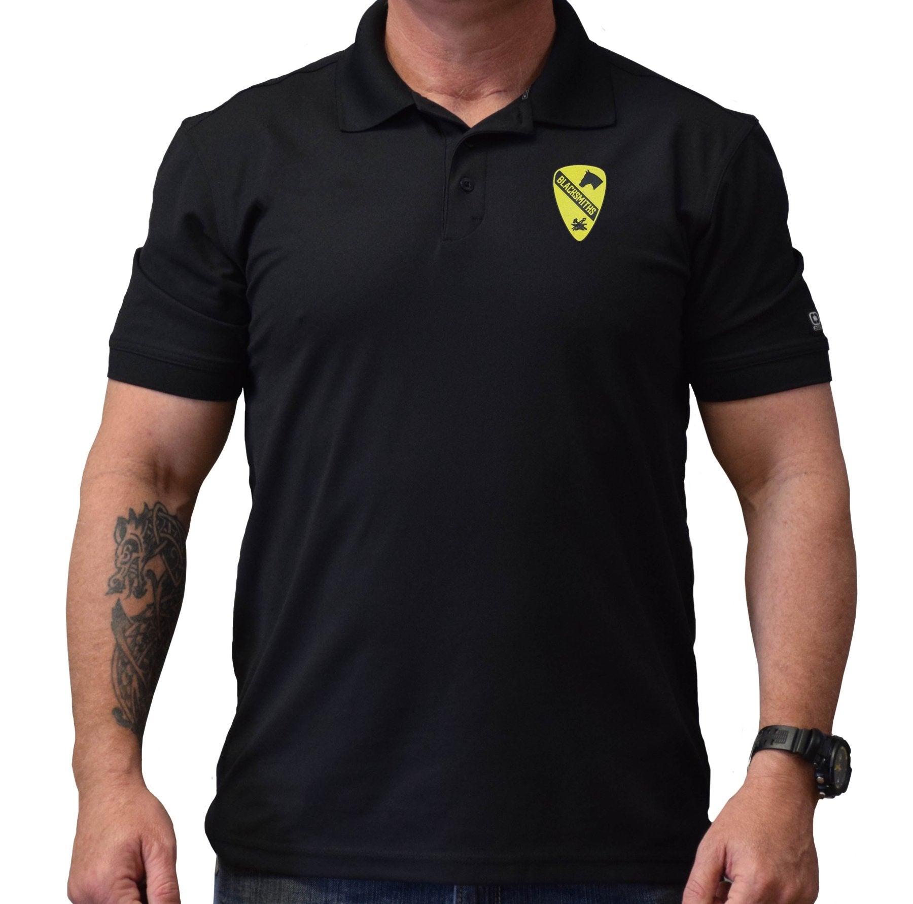 Blacksmiths Cav Embroidered Polo - Small - Private Polo