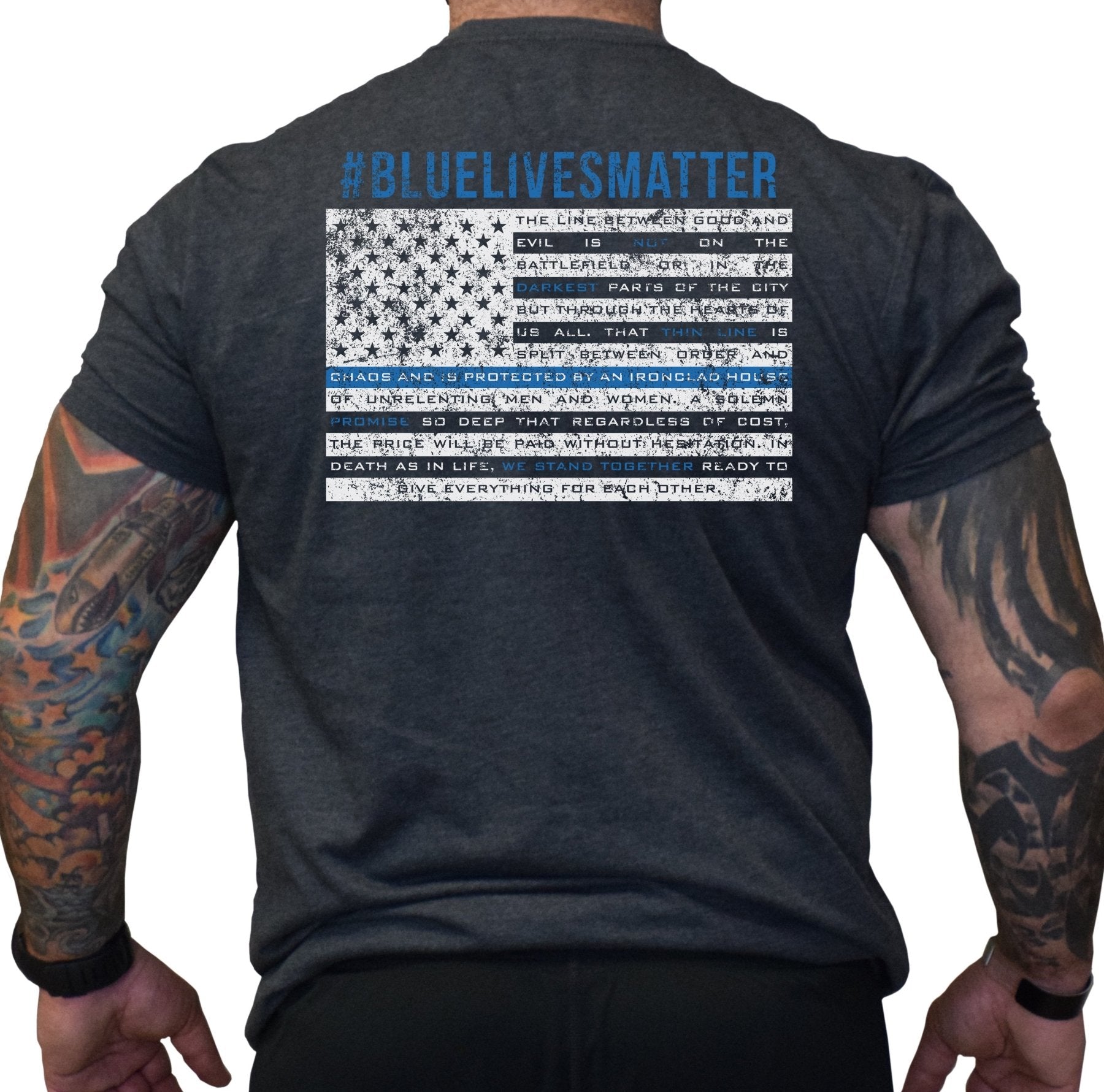 #Blue Lives Matter - Small - Shirt