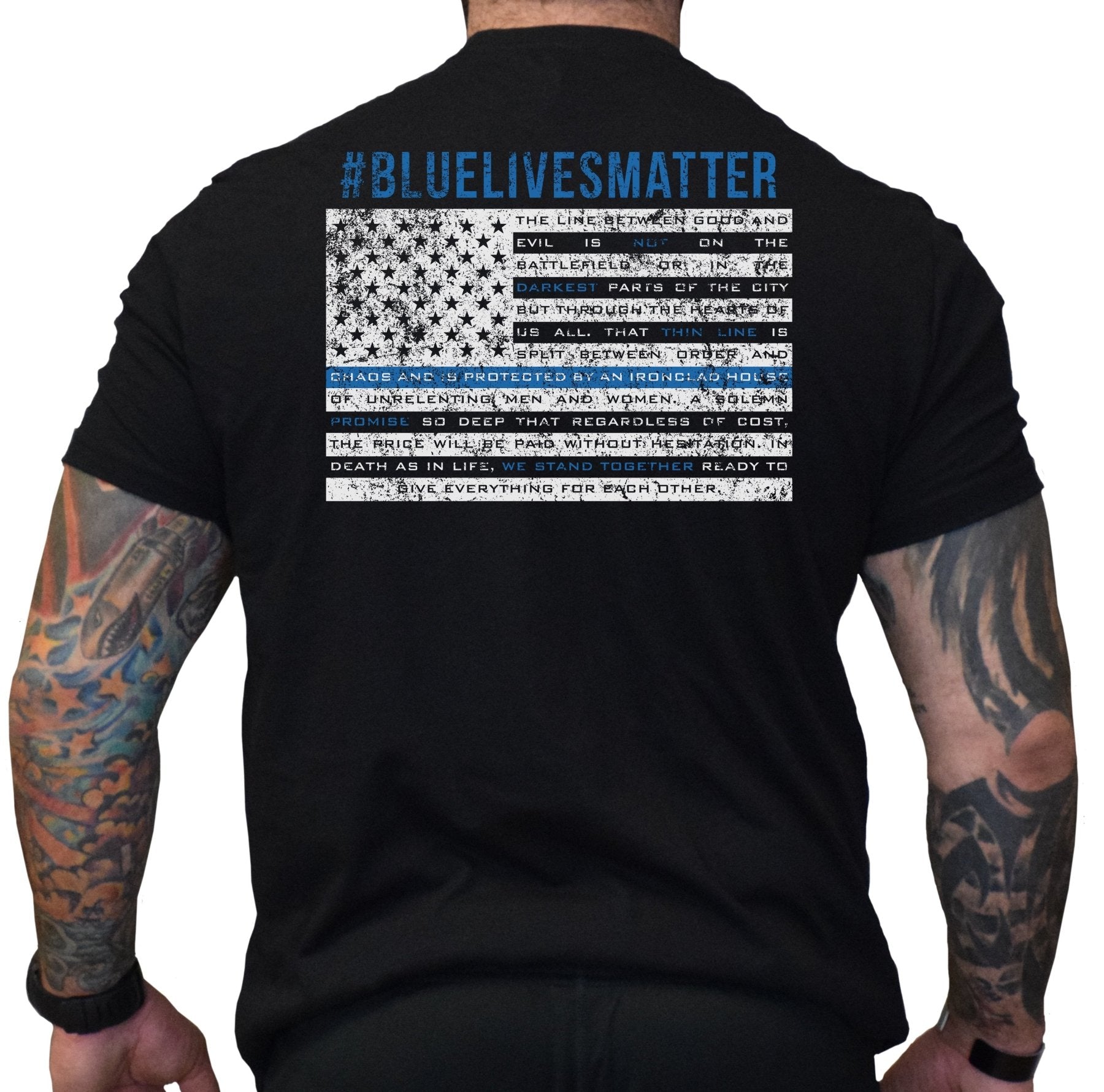 #Blue Lives Matter - Small - Shirt